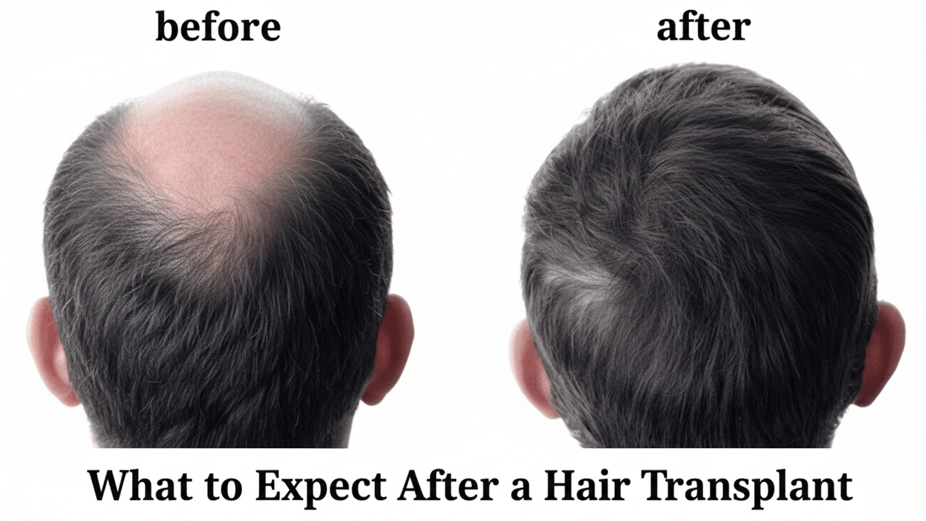 What to Expect After a Hair Transplant