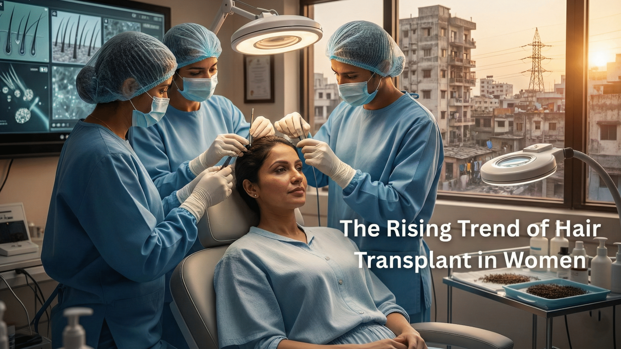 Rising Trend of Hair Transplant in Women