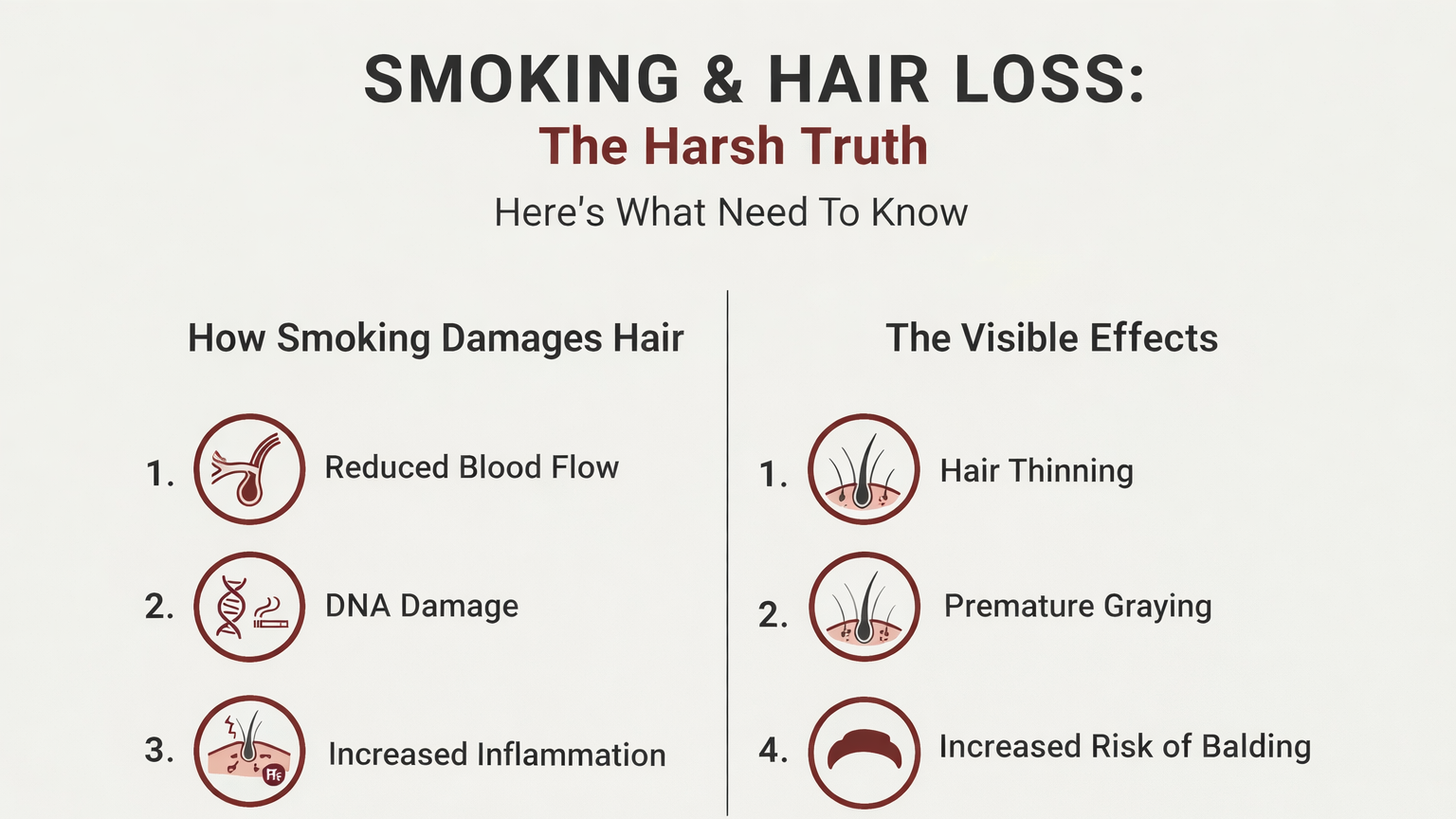 Can Smoking Cause Hair Loss
