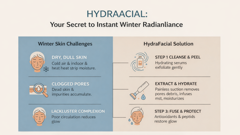 How HydraFacial Gives Instant Glow in Dry Winter Weather