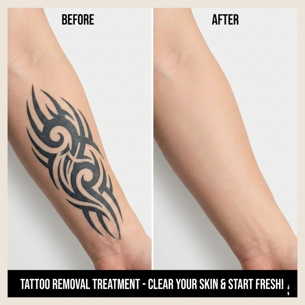 Tattoo Removal Treatment in RT Nagar