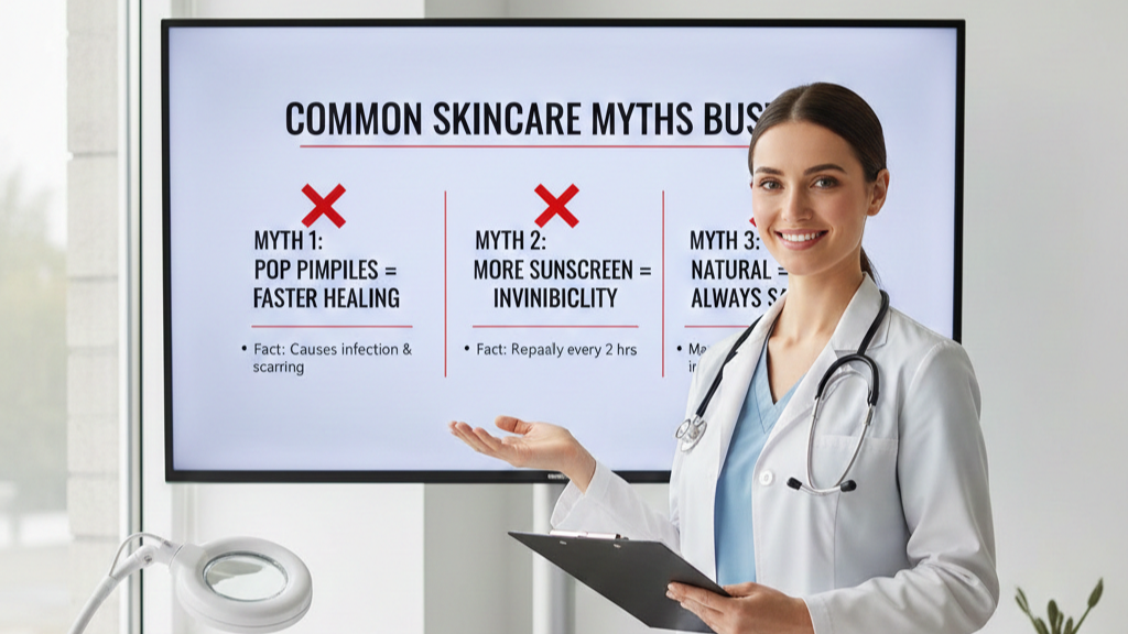 Common Skincare Myths Busted